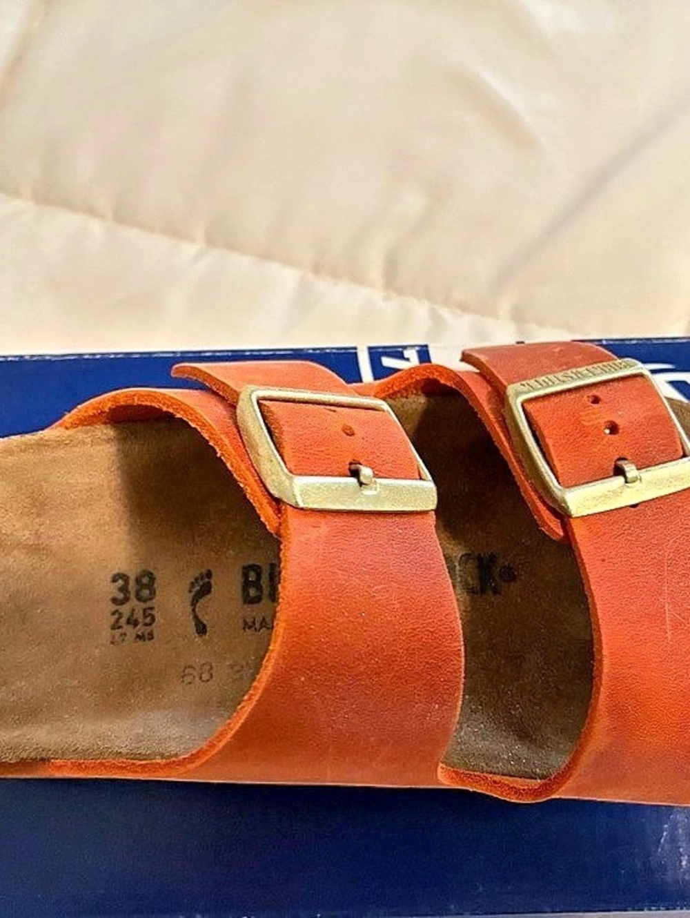 Birkenstock Arizona BS Leather Sandals EU 38